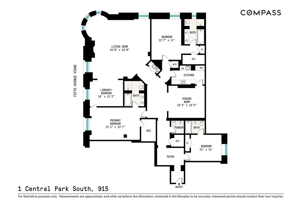 1 Central Park South, Unit 909915 photo 40