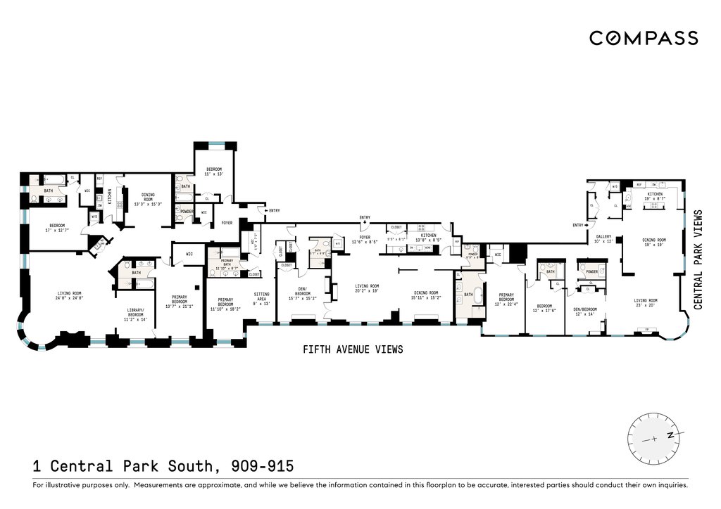 1 Central Park South, Unit 909915 photo 41