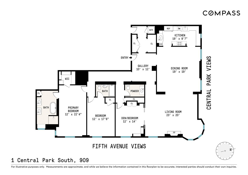 1 Central Park South, Unit 909915 photo 42