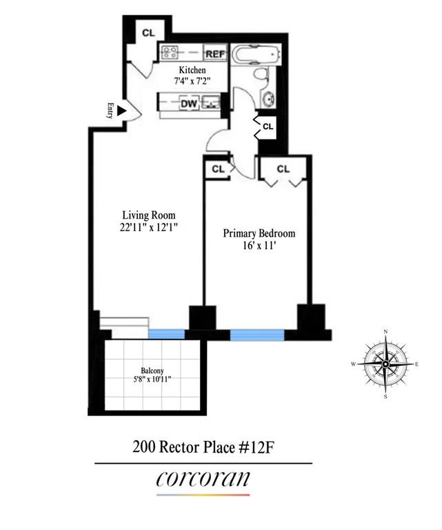 200 Rector Place, Unit 12F photo 16