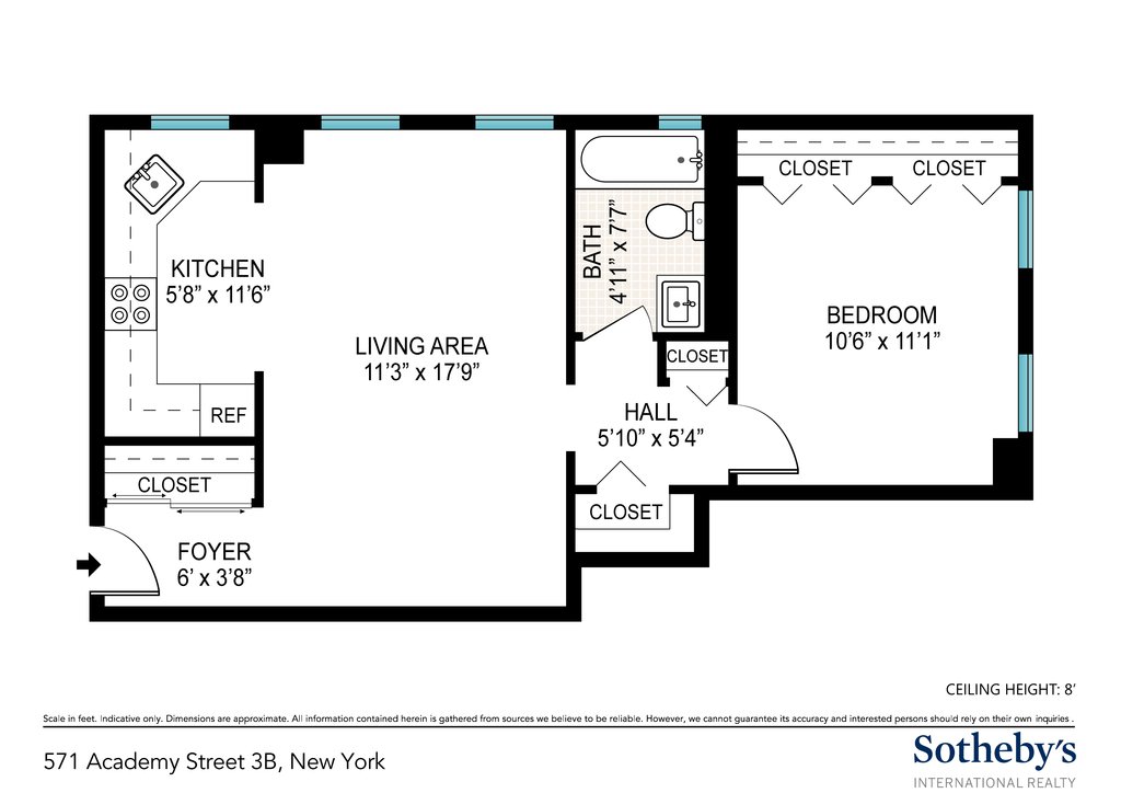 571-579 Academy Street, Unit 3B photo 12