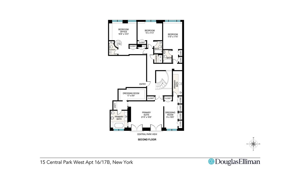 15 Central Park West, Unit 16/17B photo 20