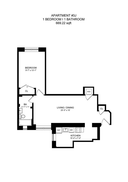 86 Thayer Street, Unit 2L