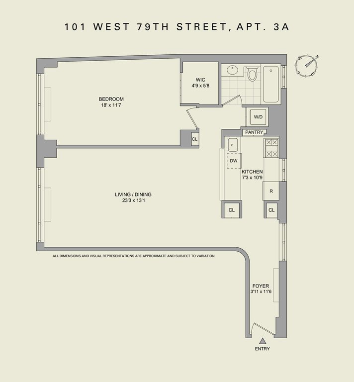 101 West 79th Street, Unit 3A photo 10