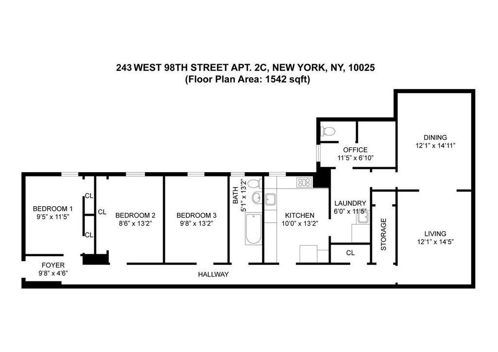243 West 98th Street, Unit 2C photo 12