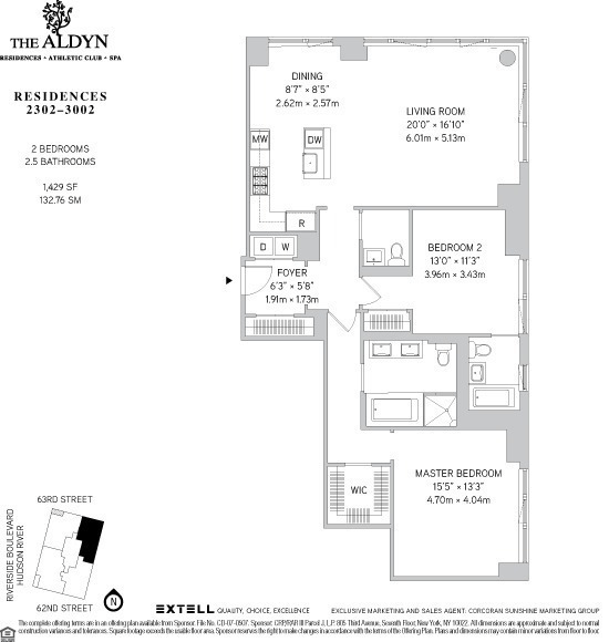60 Riverside Boulevard, Unit 2802 photo 25