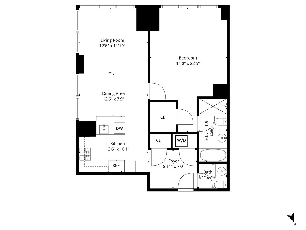 247 West 46th Street, Unit 2204 photo 15
