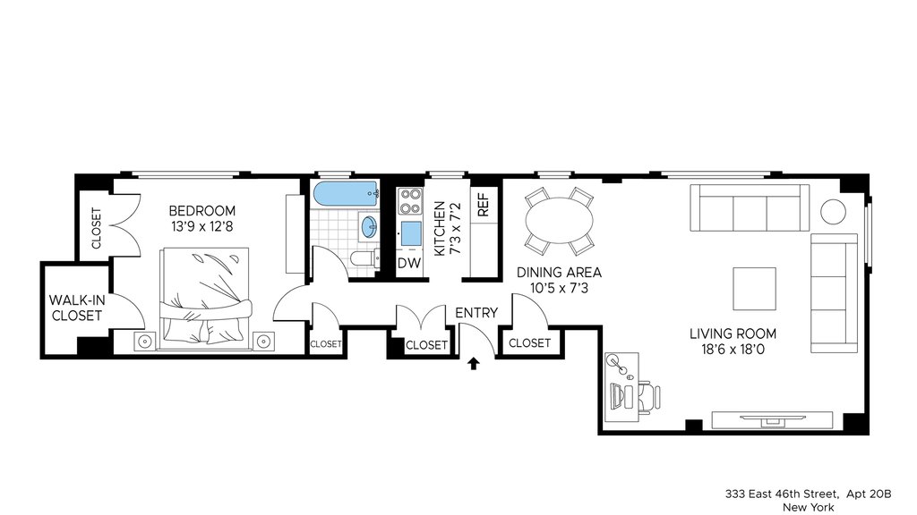 333 East 46th Street, Unit 20B photo 12