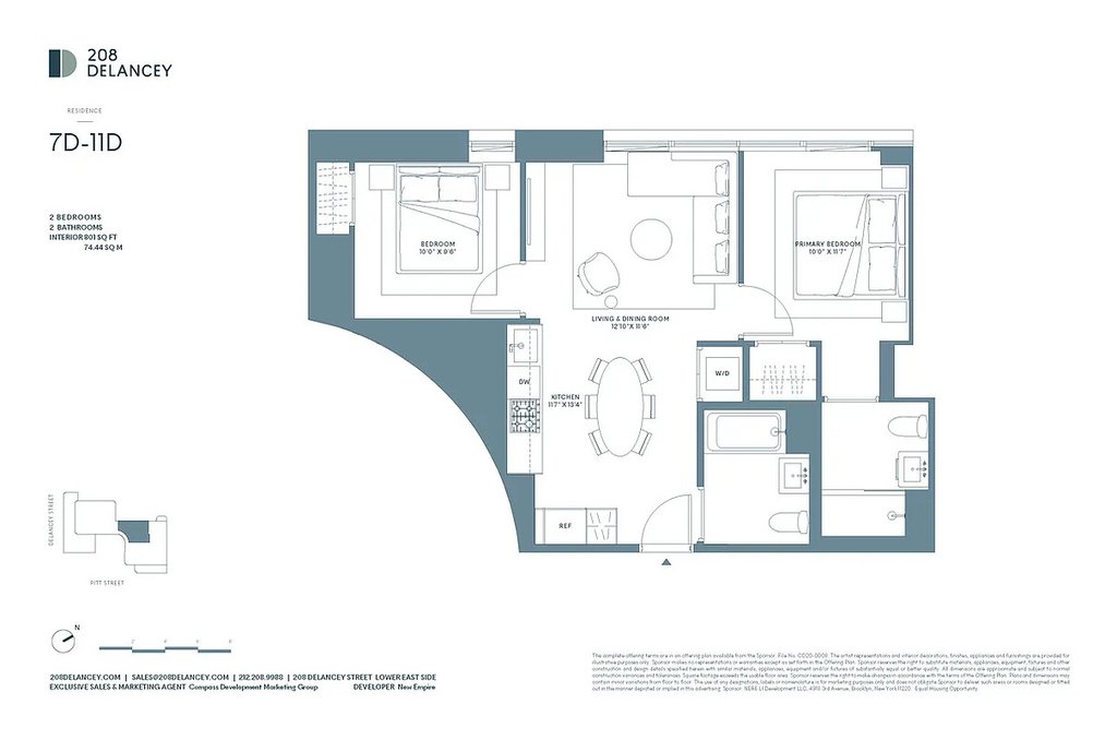 208 Delancey Street, Unit 10D photo 15
