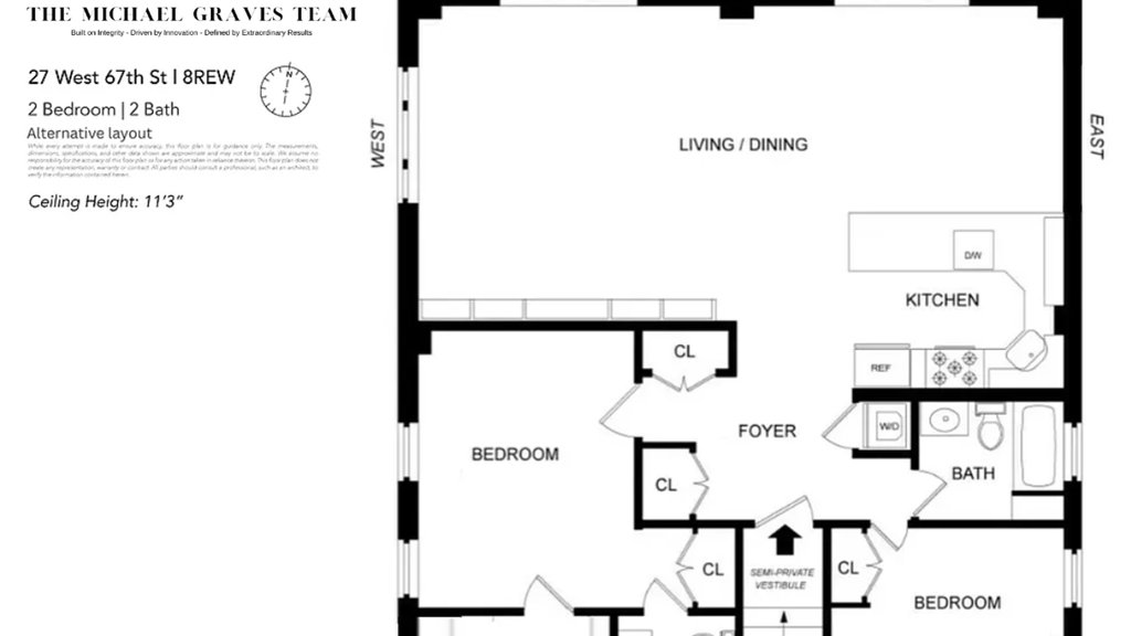 27 West 67th Street, Unit 8REW photo 14
