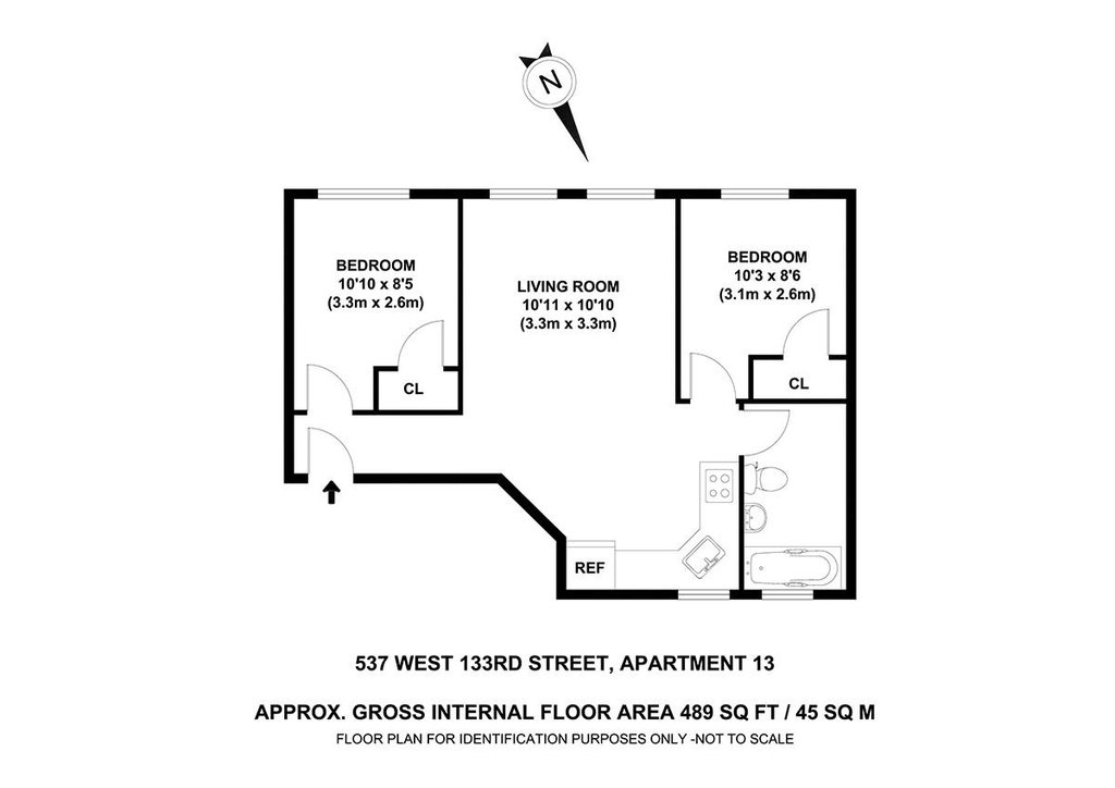 537 West 133rd Street, Unit 13 photo 12