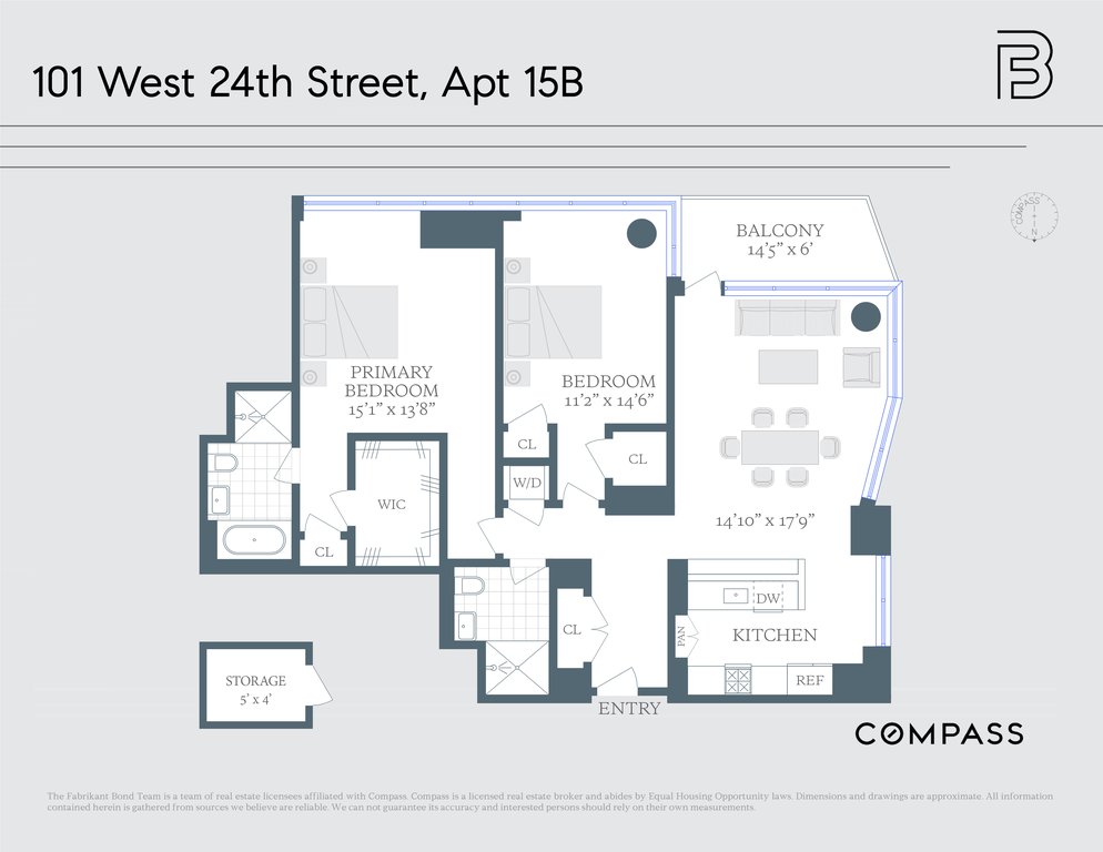 101 West 24th Street, Unit 15B photo 22