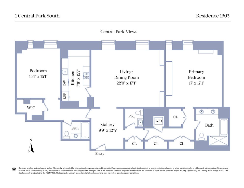 1 Central Park South, Unit 1303 photo 13