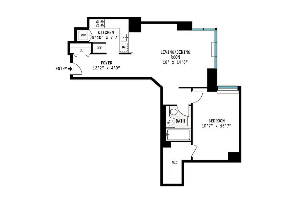 200 Riverside Boulevard, Unit 15F photo 12