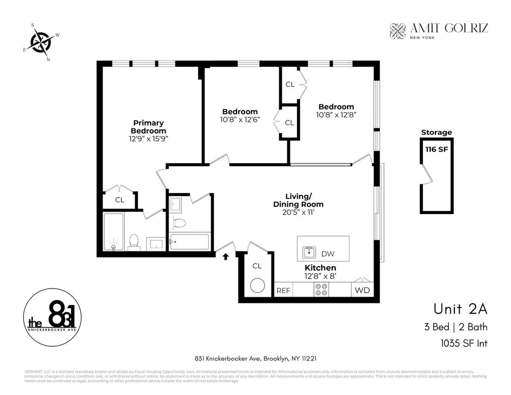 831 Knickerbocker Avenue, Unit 2F photo 12