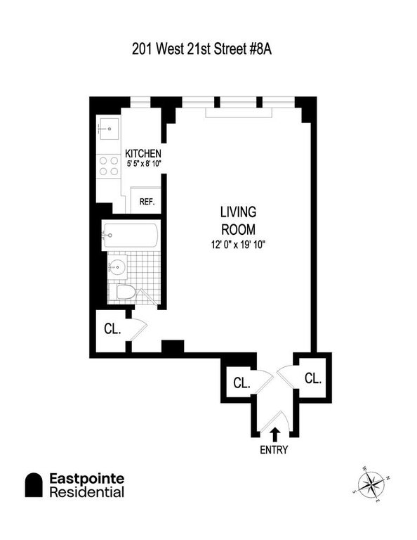 201 West 21st Street, Unit 8A photo 9