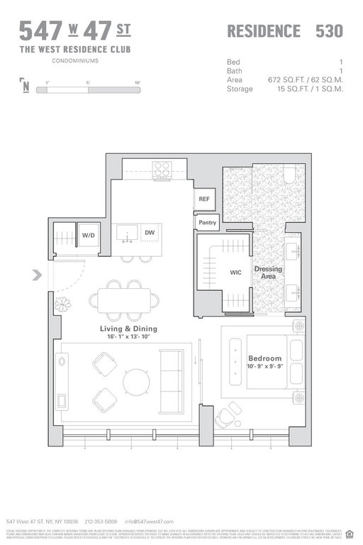 547 West 47th Street, Unit 530 photo 29