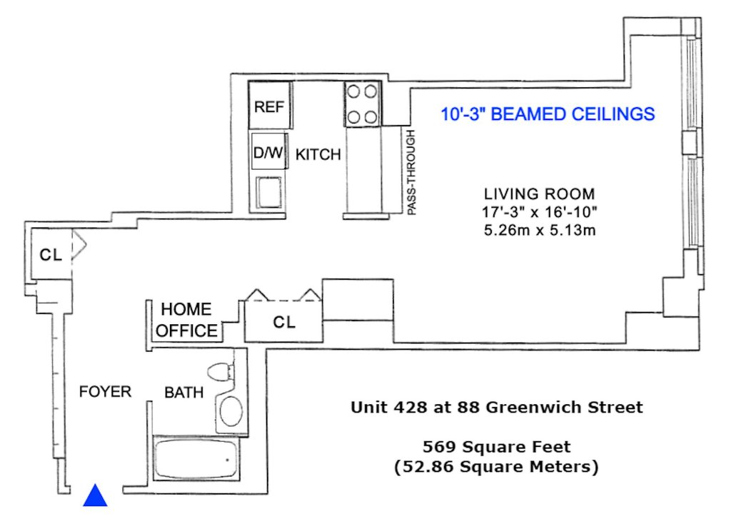 88 Greenwich Street, Unit 428 photo 17