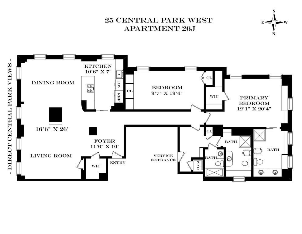 25 Central Park West, Unit 26J photo 14