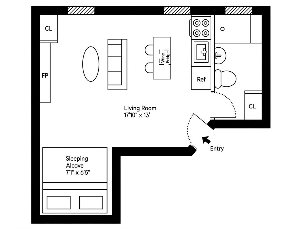 116 Perry Street, Unit J53 photo 7