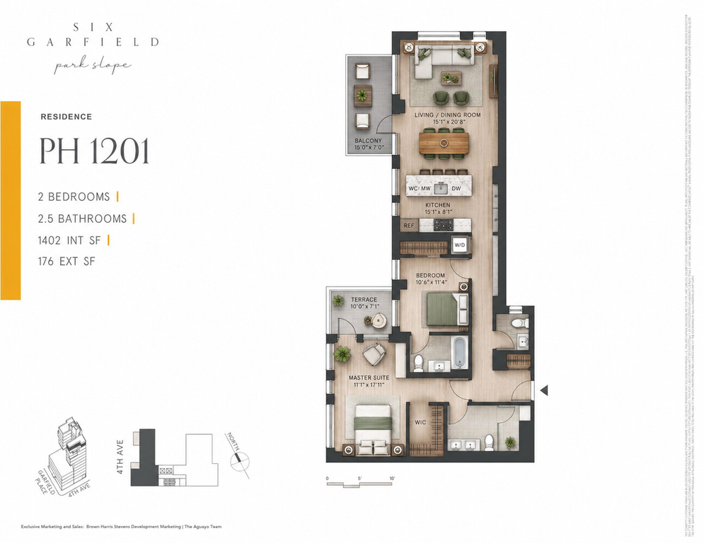 6 Garfield Place, Unit PH1201 photo 30