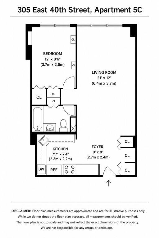 305 East 40th Street, Unit 5C photo 8