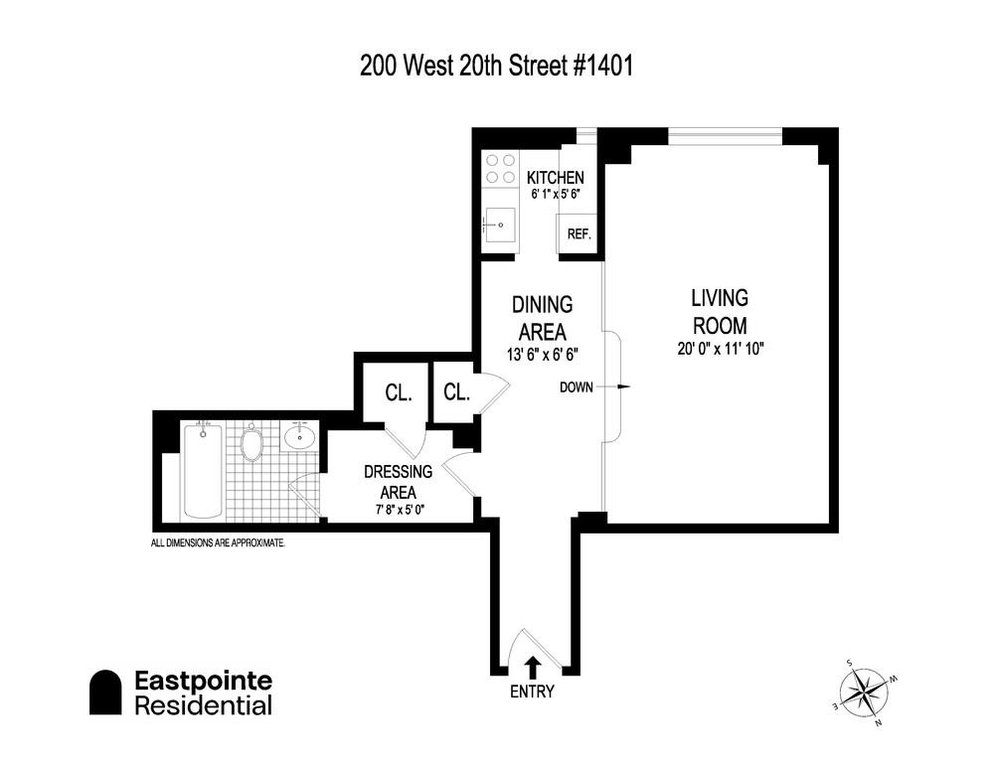 200 West 20th Street, Unit 1401 photo 9