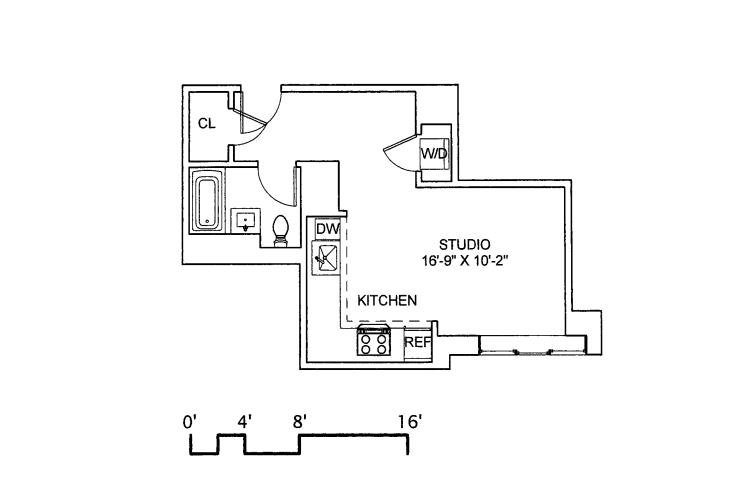 416 West 52nd Street, Unit 324 photo 13