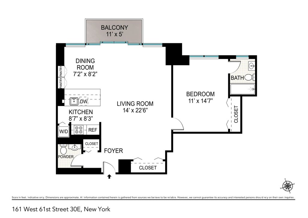 161 West 61st Street, Unit 30E photo 16