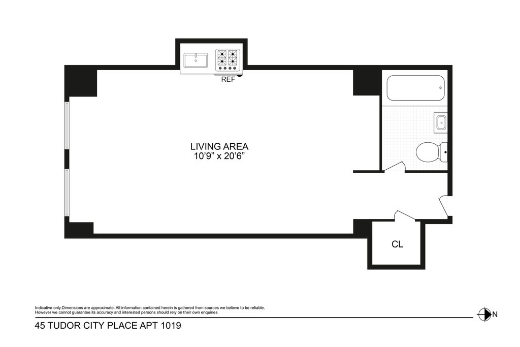 45 Tudor City Place, Unit 1019 photo 9