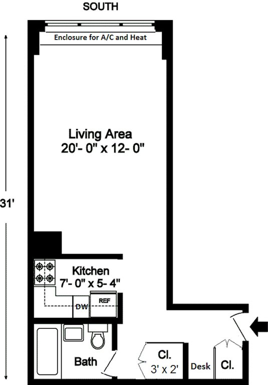 430 West 34th Street, Unit 3J photo 19