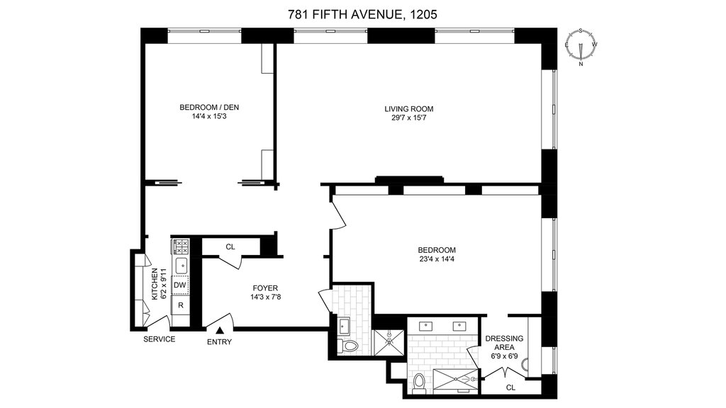 781 Fifth Avenue, Unit 1205 photo 12