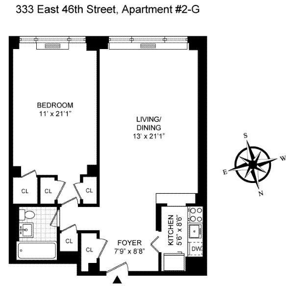 333 East 46th Street, Unit 2G photo 11