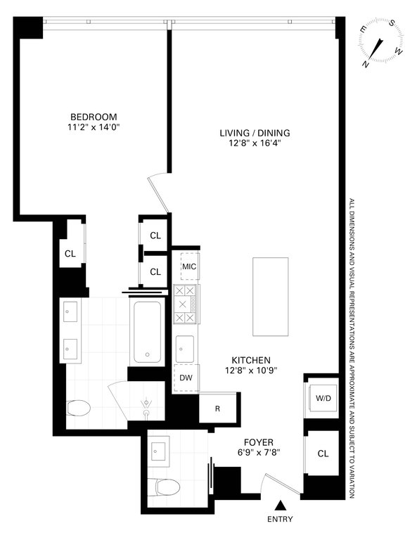 611 West 56th Street, Unit 5B photo 14