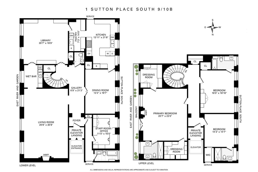 1 Sutton Place South, Unit 9/10B photo 21