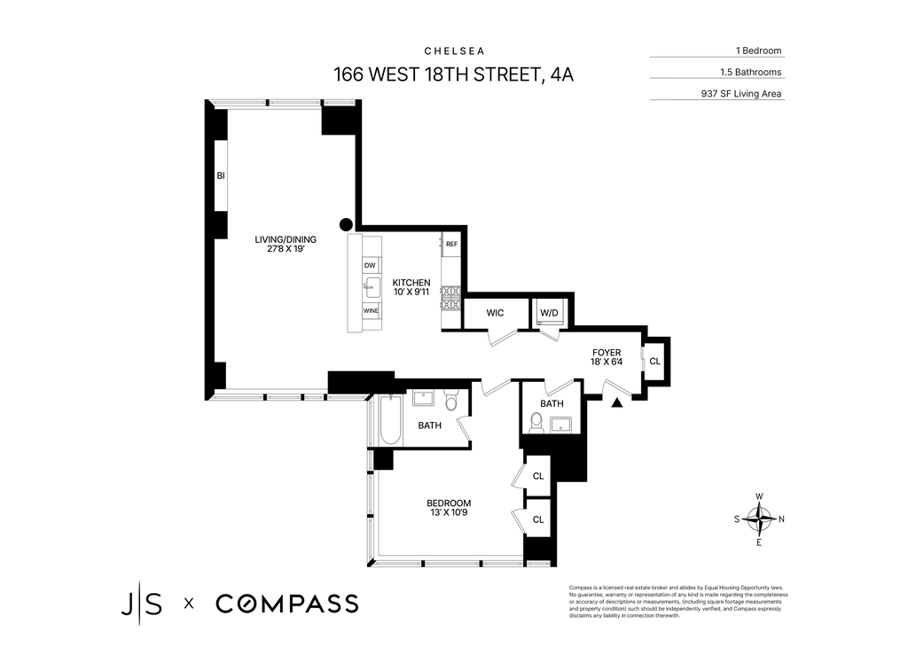 166 West 18th Street, Unit 4A photo 17