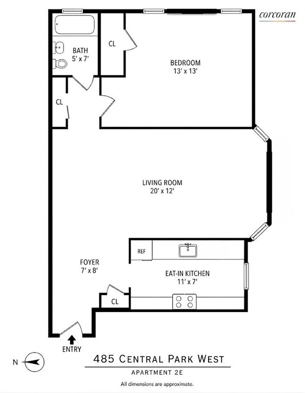 485 Central Park West, Unit 2E photo 12