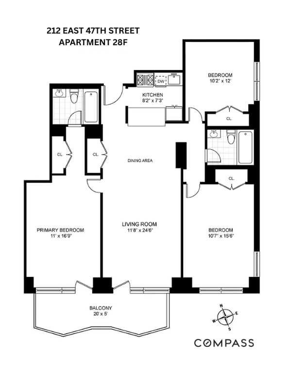 212 East 47th Street, Unit 28F photo 6