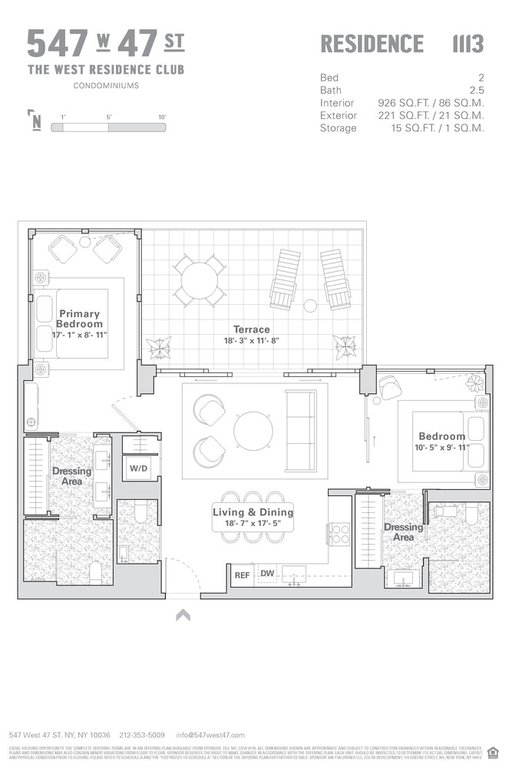 547 West 47th Street, Unit 1113 photo 63