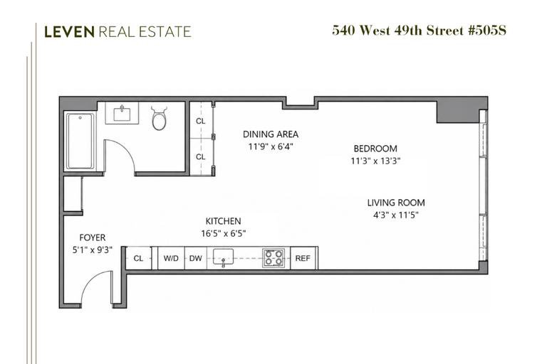 540 West 49th Street, Unit 505S photo 21