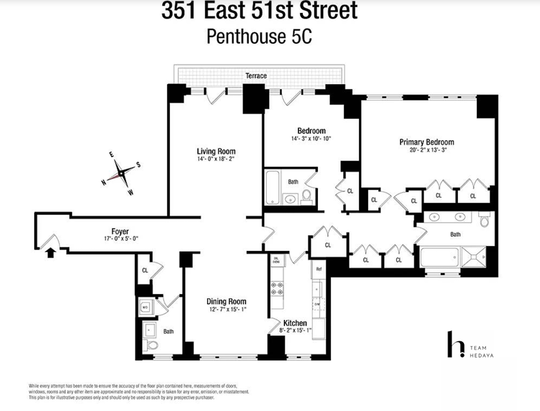 351 East 51st Street, Unit PH5C photo 14