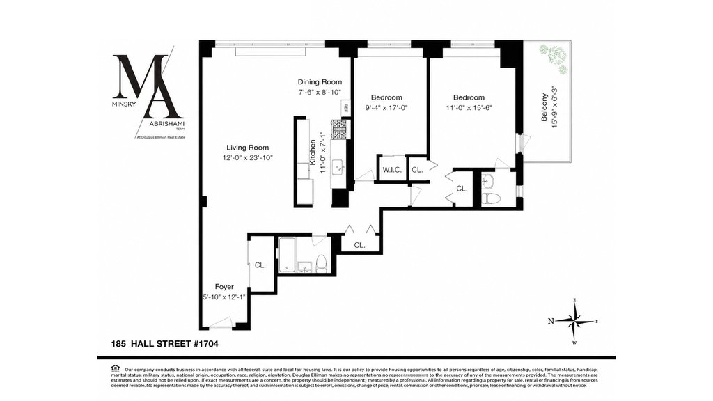 185 Hall Street, Unit 1704 photo 14