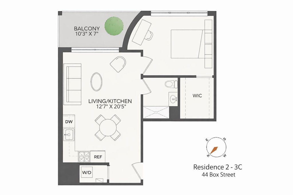 44 Box Street, Unit 2C photo 7