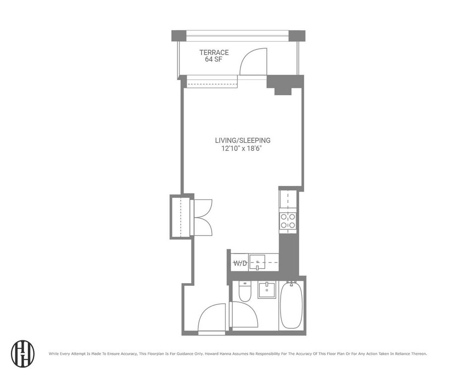 505 West 47th Street, Unit 1FN photo 10