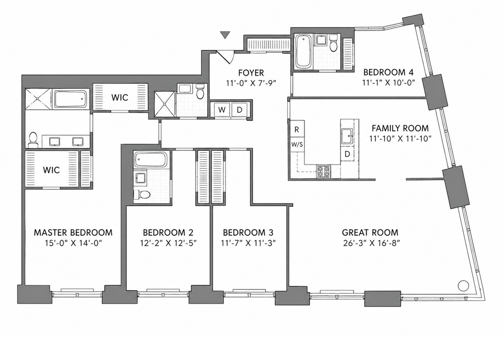 80 Riverside Boulevard, Unit 3L photo 17