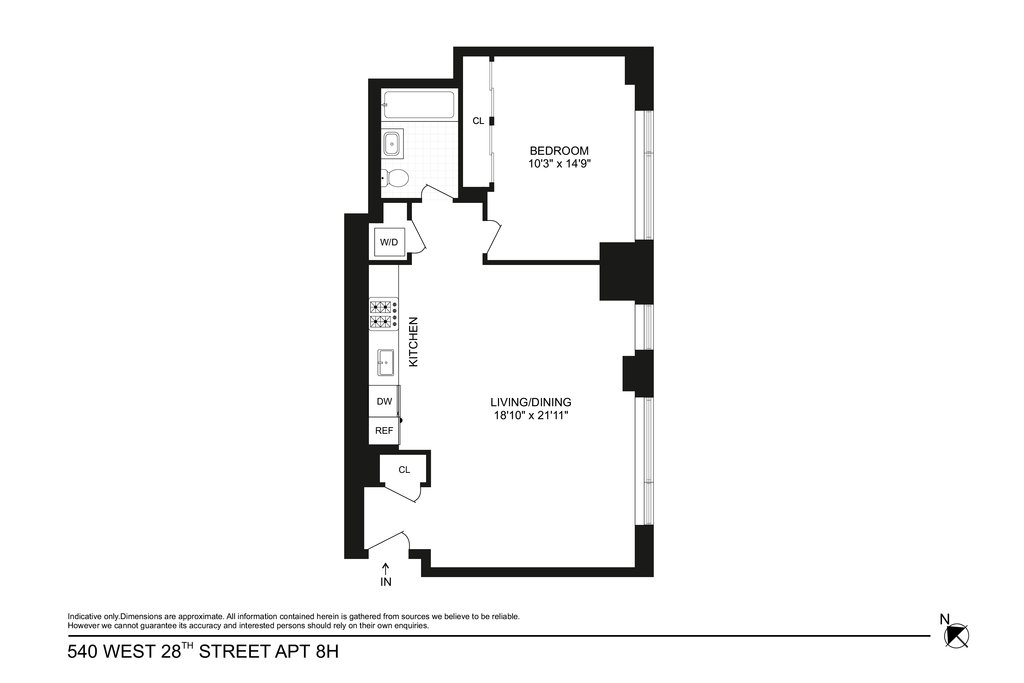 540 West 28th Street, Unit 8H photo 11