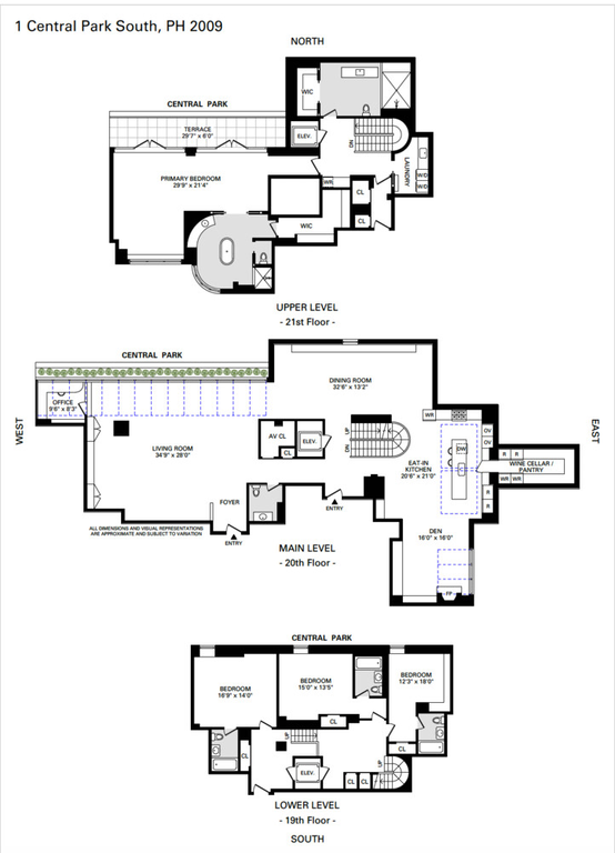 1 Central Park South, Unit PH2009 photo 18