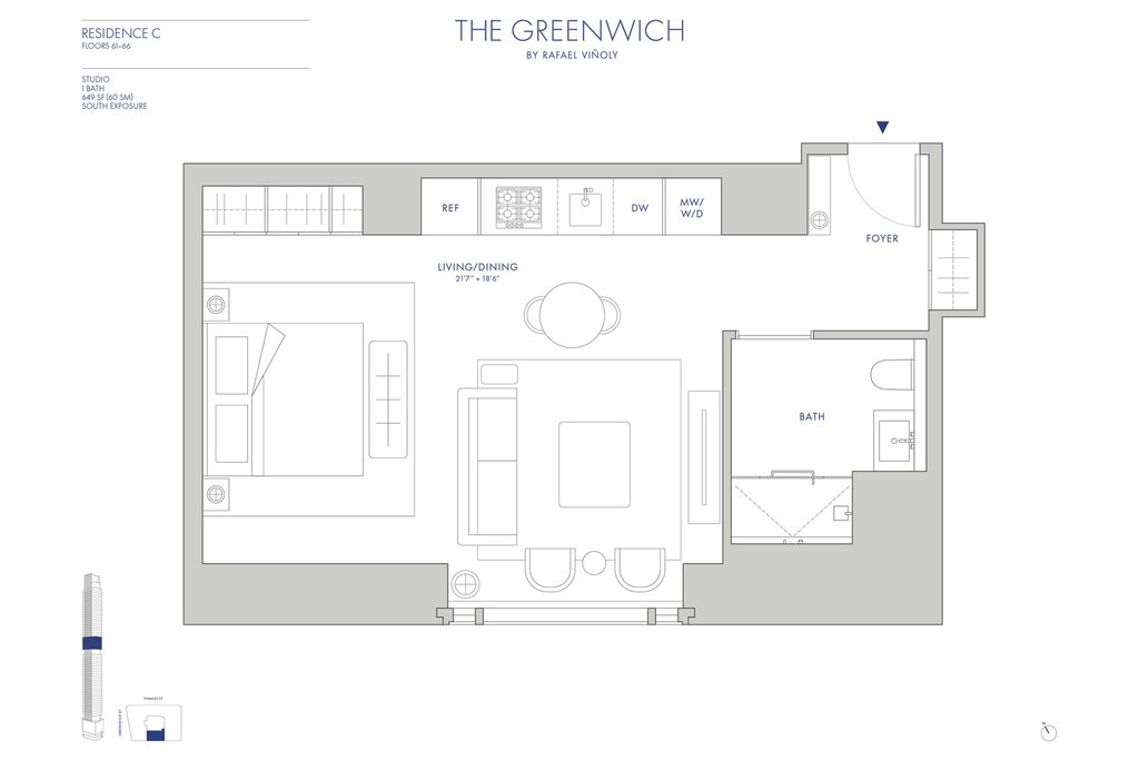 125 Greenwich Street, Unit 63C photo 15