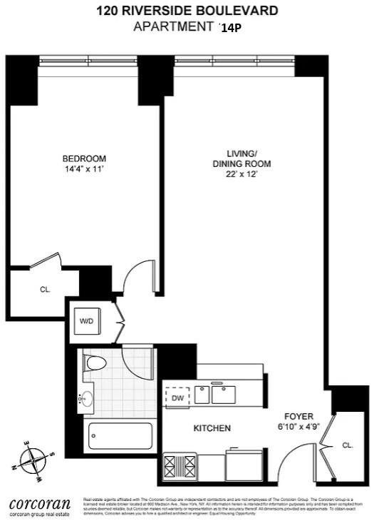 120 Riverside Boulevard, Unit 14P photo 8