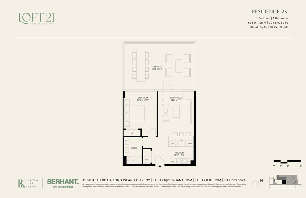 11-50 45th Road, Unit 2K photo 13